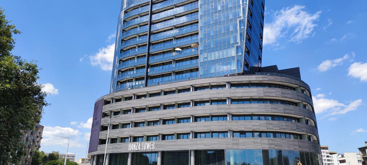 Aleda Tower, 14 Floor, Balkon Leilighet Szczecin Eksteriør bilde