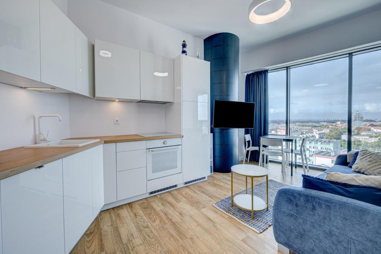 Aleda Tower, 14 Floor, Balkon Leilighet Szczecin Eksteriør bilde