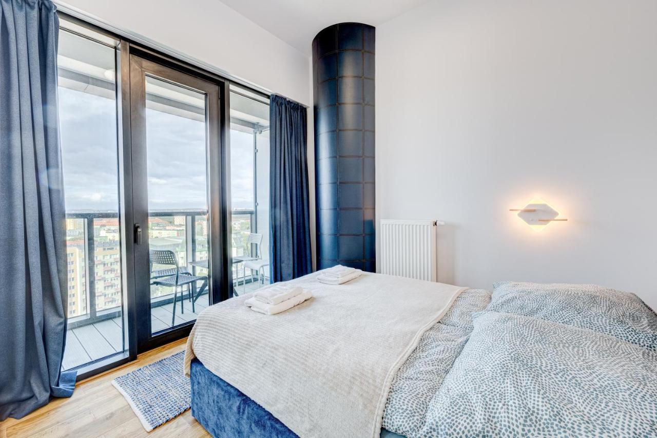 Aleda Tower, 14 Floor, Balkon Leilighet Szczecin Eksteriør bilde