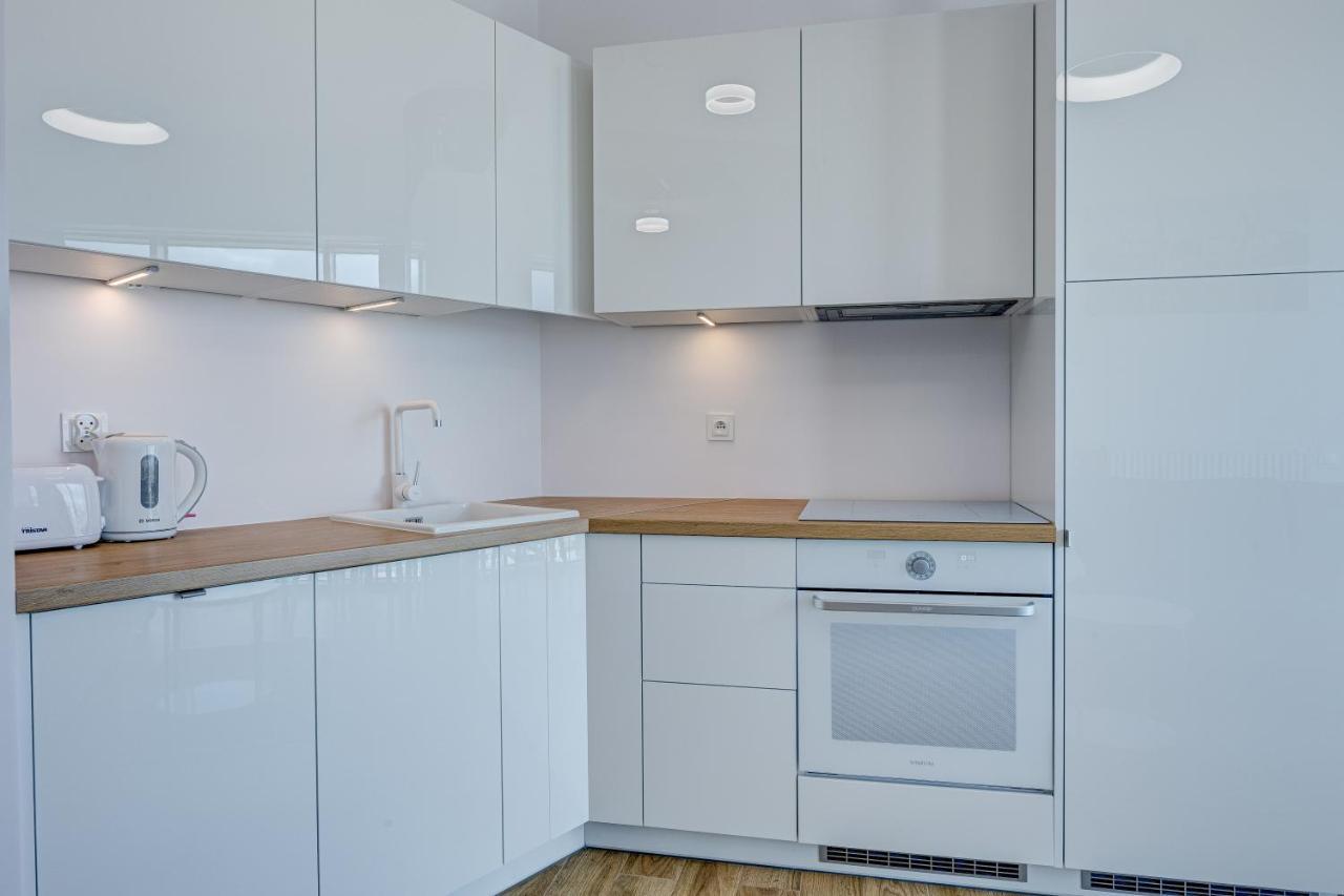 Aleda Tower, 14 Floor, Balkon Leilighet Szczecin Eksteriør bilde