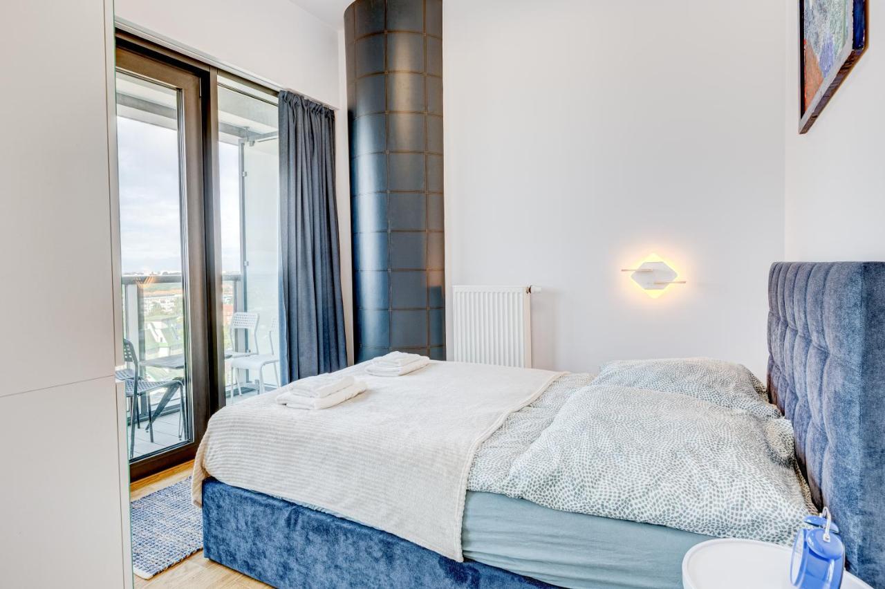 Aleda Tower, 14 Floor, Balkon Leilighet Szczecin Eksteriør bilde